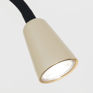 Lampa de podea flexibila cu spot GU10 DOTTY khaki - Img 5