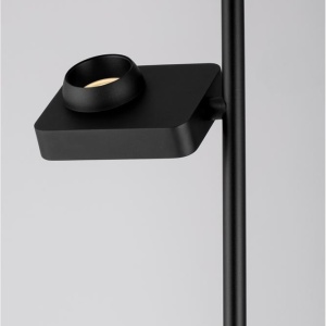 Lampa de podea LED cu spot directionabil stil minimalist KEDROS negru 232666 universul-luminii.ro