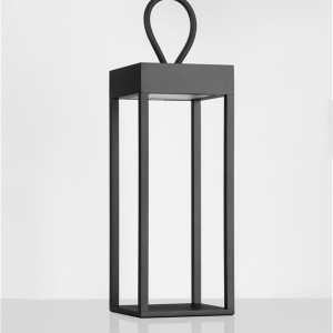 Lampa decorativa de exterior LED portabila LUCIA negru 233326 universul-luminii.ro