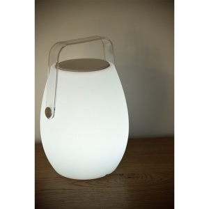 Lampa LED RGB portabila cu speaker si telecomanda IP44 BOOMBOX MEDIUM 199096 universul-luminii.ro
