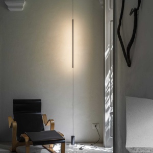 Lampa LED suspendata tip lampadar minimalist Filo pt alb - Img 4