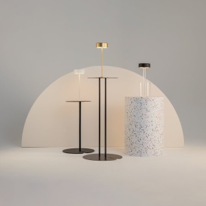 Lampa portabila cu baterii AI design alb 231156 universul-luminii.ro