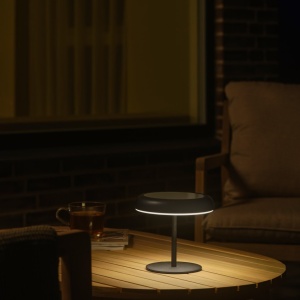 Lampa portabila solara, 3-step Moodmaker, protectie IP44, Elmer negru 244076 universul-luminii.ro