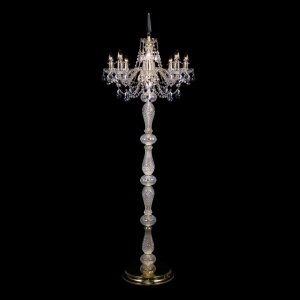 Lampadar 8 brate design LUX cristal Bohemia