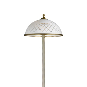 Lampadar clasic design italian din alama, sticla 7002 RA-PN. 7002/2 102266 universul-luminii.ro