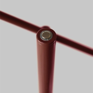 Lampadar cu 4 globuri sticla si metal visiniu Copenhagen 248396 universul-luminii.ro