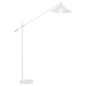 Lampadar de podea reglabil stil industial NASHVILLE alb