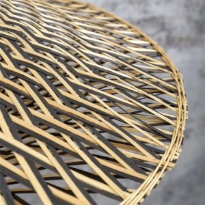 Lampadar din bambus Bali M natur, 60cm 194056 universul-luminii.ro