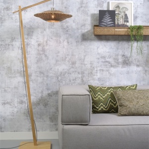 Lampadar din bambus Bali S natur, 44cm BALI/F/AD/N/4412/BN 194016 universul-luminii.ro