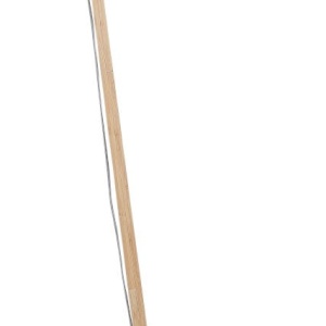 Lampadar din bambus si abajur din tesatura in, Andes natur/ negru ANDES/F/4723/B 55196 universul-luminii.ro