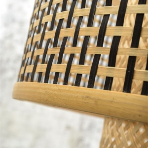 Lampadar eco din bambus Bhutan big natur, 50cm 89606 universul-luminii.ro