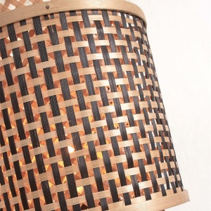 Lampadar eco din bambus Bhutan S nat/18x25 bl/nat 176526 universul-luminii.ro