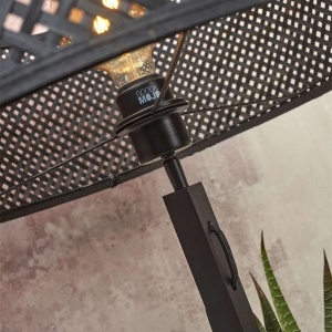 Lampadar eco din bambus cu polita Java bl/50x22, bl 181266 universul-luminii.ro