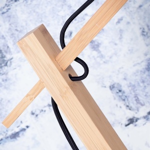Lampadar eco din bambus cu ratan Zanzibar S nat/40cm, nat 121876 universul-luminii.ro