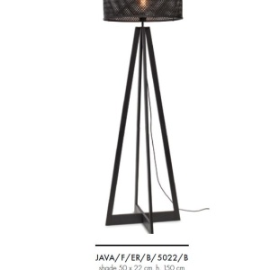 Lampadar eco din bambus Java 4-legs bl/50x22, bl 182216 universul-luminii.ro