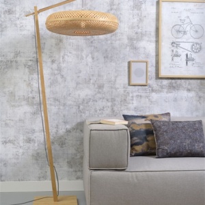 Lampadar eco din bambus Palawan natur, 60x15cm 90936 universul-luminii.ro