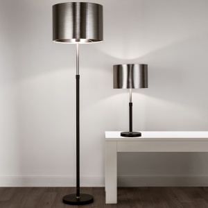 Lampadar, Lampa de podea Black And Chrome EU3879BK SRT 83576 universul-luminii.ro