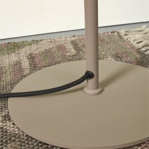Lampadar, Lampa de podea cu doua spoturi directionabile Salamanca sand 200806 universul-luminii.ro