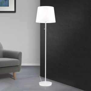 Lampadar/Lampa de podea design elegant LUDWIG alb - Img 1