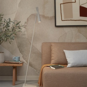 Lampadar/Lampa de podea design minimalist Bordeaux gri 141976 universul-luminii.ro