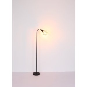 Lampadar, lampa de podea design modern Isabella negru mat 221426 universul-luminii.ro