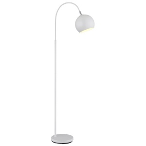 Lampadar Lampa de podea din metal alb BENNO