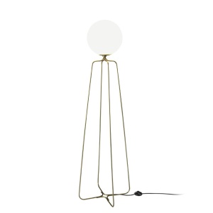 Lampadar, Lampa de podea eleganta design minimalist Golden 116806 universul-luminii.ro