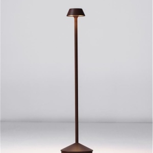 Lampadar/Lampa de podea LED de exterior IP65 ARION maro rustic 238456 universul-luminii.ro