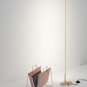 Lampadar, lampa de podea LED design modern RACCIO auriu 75656 universul-luminii.ro