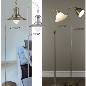Lampadar / Lampa de podea stil clasic Fisherman EU6502AB SRT - Img 2