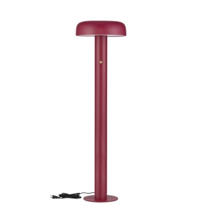 Lampadar LED 3000K NOELIA bordeaux
