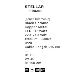 Lampadar LED design ambiental deosebit Stellar - Img 3