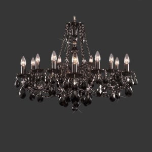 Lustra 12 brate cristal Bohemia L11 120/12/1 all color - Img 1