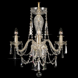 Lustra 3 brate cristal Bohemia L11 009/03/3-K - Img 1