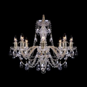 Lustra 8 brate cristal Bohemia L11 009/08/1 - Img 1