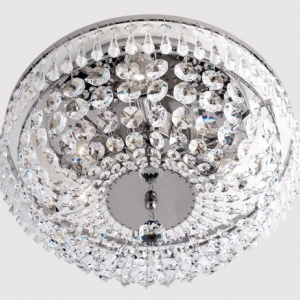 Lustra aplicata cristal Schöler design de lux Sheraton 35cm, chrome 51106 universul-luminii.ro