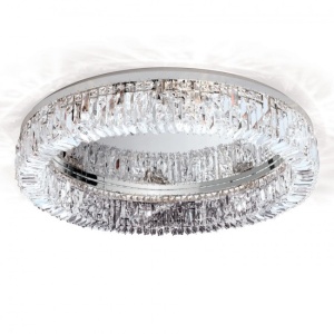 Lustra aplicata cristal Schöler design modern de lux Ring 75cm chrome plated 94976 universul-luminii.ro