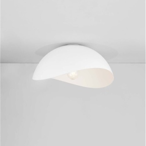 Lustra aplicata design decorativ OPSI alb D-40cm - Img 4