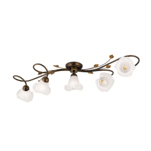 Lustra aplicata design elegant SISI 5L antique - Img 4