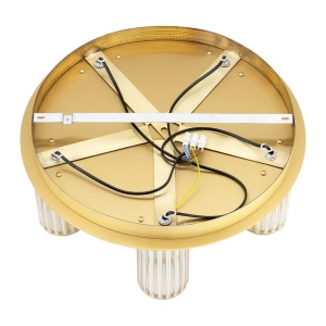 Lustra aplicata eleganta realizata din alama Hampton 5L 225856 universul-luminii.ro