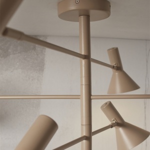 Lustra aplicata metal design modern Izmir sand 224256 universul-luminii.ro