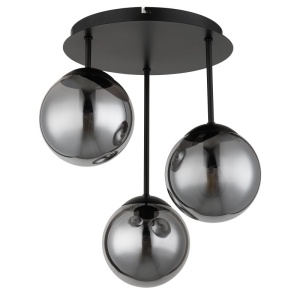 Lustra aplicata moderna HARMON 3L fumurie - Img 3