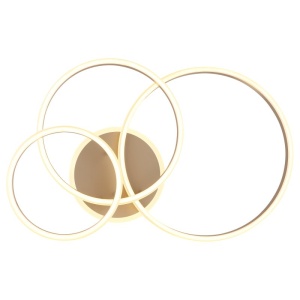 Lustra aplicata tavan design circular LED RUBIO - Img 4