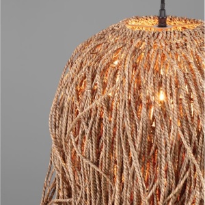 Lustra boho style design natural Hay - Img 6