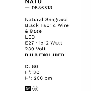 Lustra boho style design natural Natu - Img 2