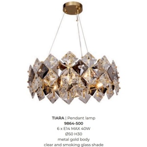 Lustra, Candelabru design deosebit TIARA - Img 2