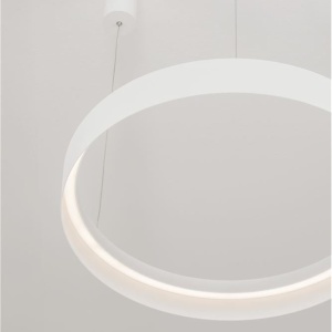 Lustra circulara aluminiu alb LED CCT LUMIA 60cm 632596 universul-luminii.ro