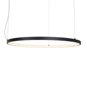 Lustra circulara LED IP44 diametru 60cm Visual negru - Img 3