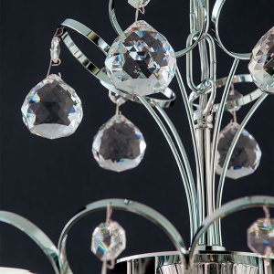 Lustra cristal Asfour, KRISTALL KLASSISCH crom 40cm, 7, universul-luminii.ro