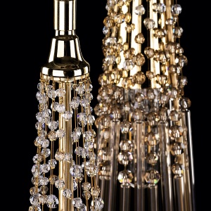 Lustra cristal Bohemia, Pendul deosebit design LUX AMADEUS 01-CH - Img 6